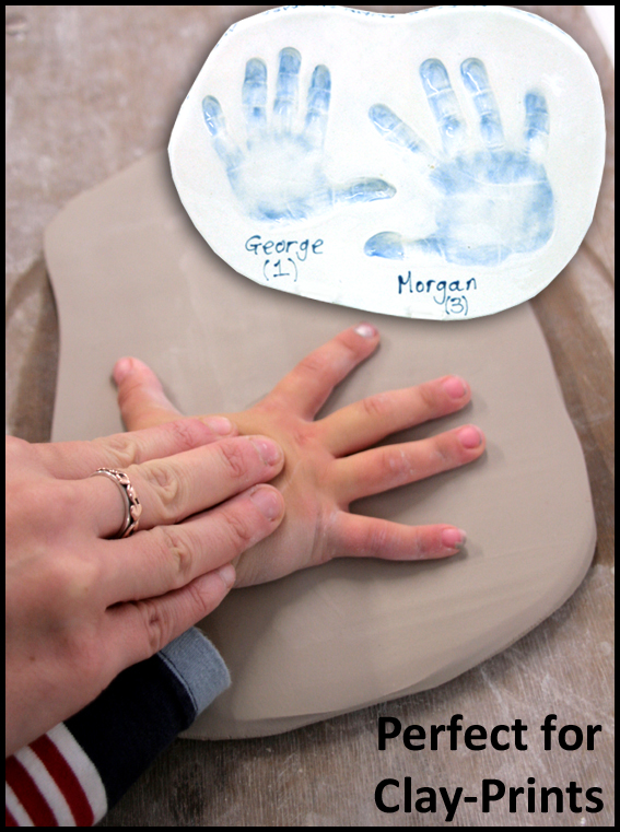 Soft Clay for handprinting