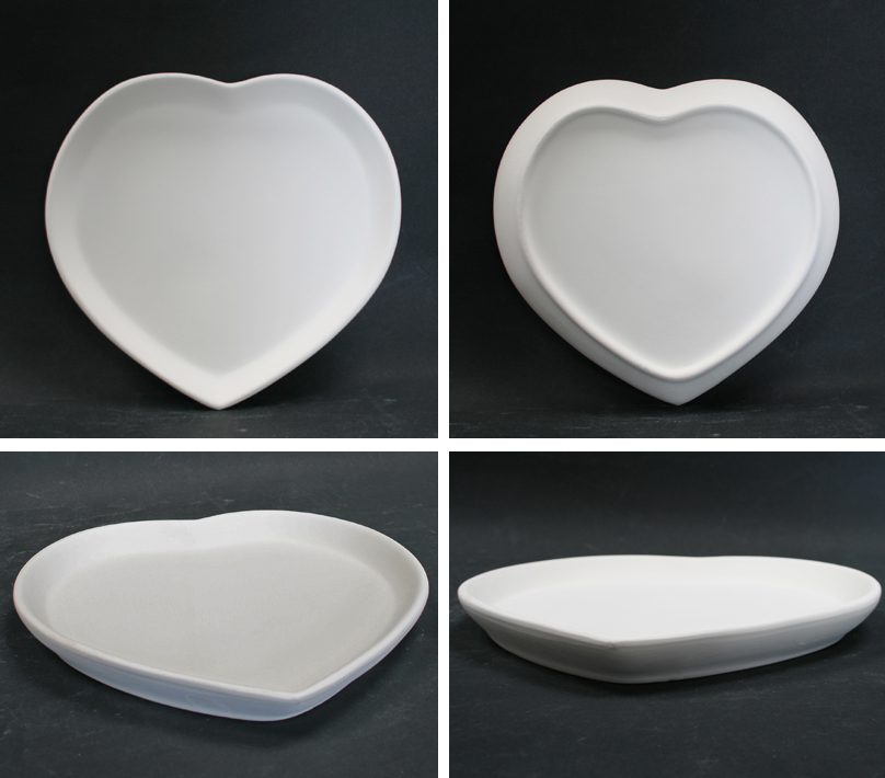 Heart Plate 23cm