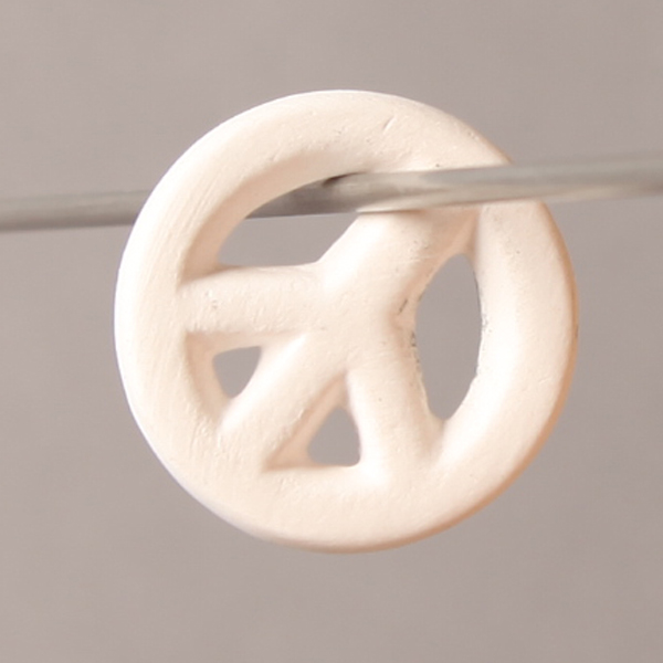 Peace bead 25mm BI6086