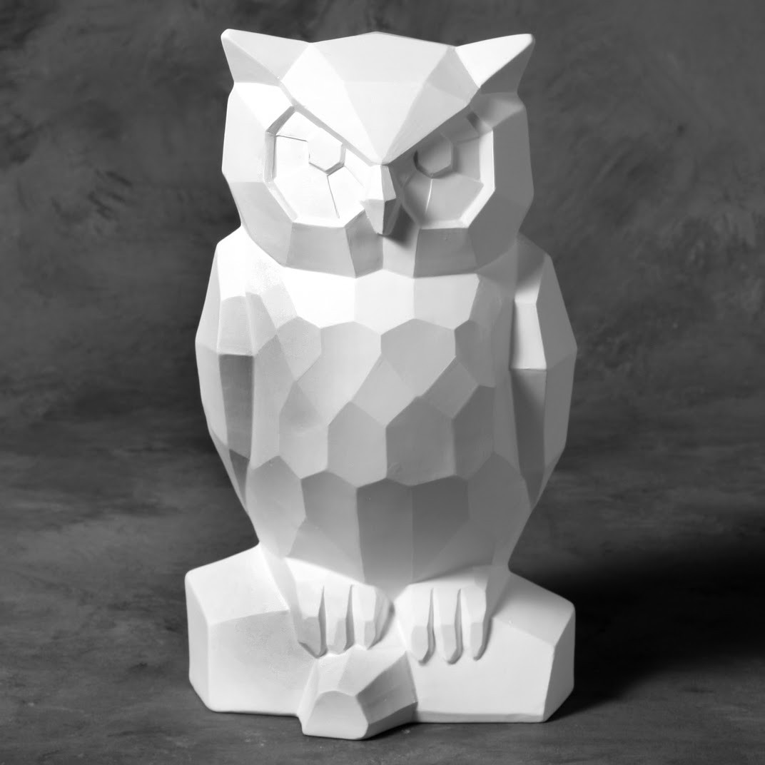 Owl Faceted MB1477