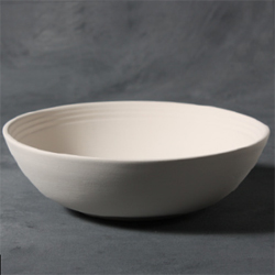 Stoneware Rimmed Bowl 18cm wide, 6cm Tall SB106