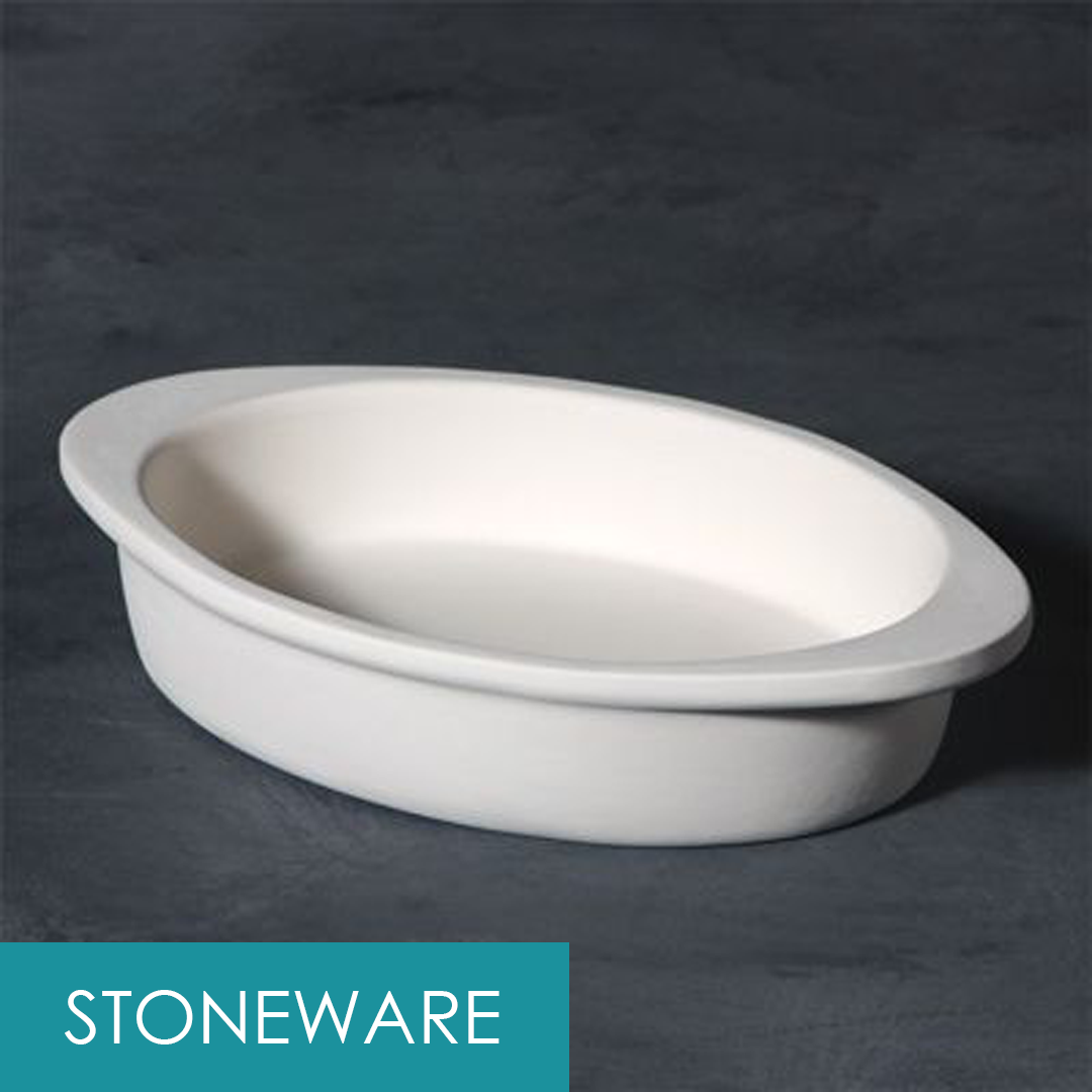 Stoneware Au Gratin Dish SB115