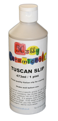 500ml Bottle of White Slip TUSCAN-500ml