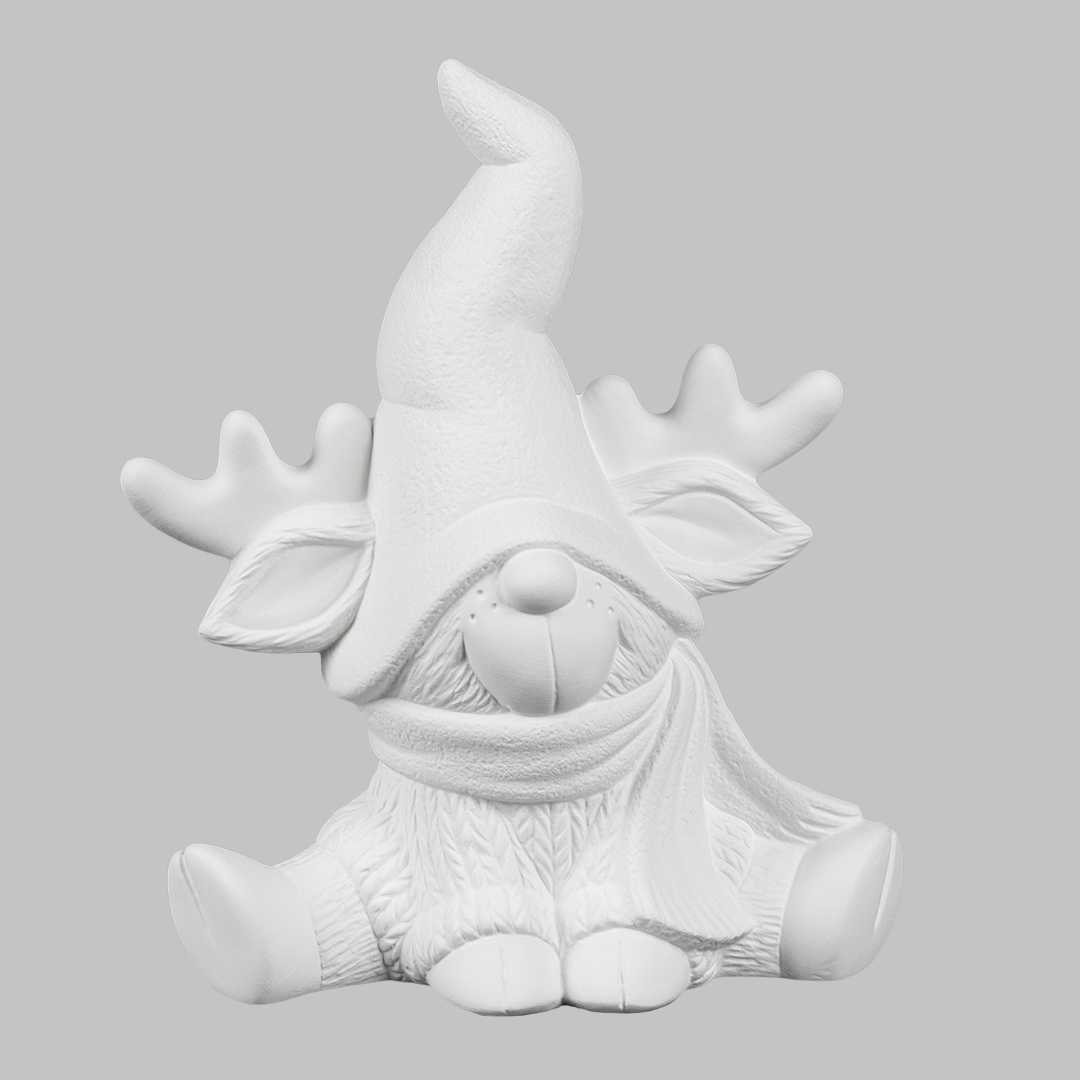 Hobby Ceramicraft - Mould - Rolph Reindeer Gnome Hobby Ceramicraft - Mould - Rolph Reindeer Gnome