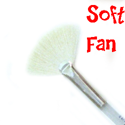 Soft Glaze Fan Brush RB140