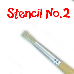 Stencil Brush No.2 RDLS2