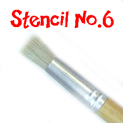 Stencil Brush No.6 RDLS6