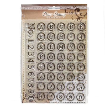 Letter stamps small alphabet FERC3