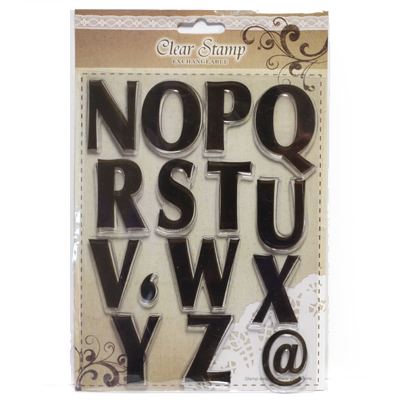 Letter stamps N-Z FERC2